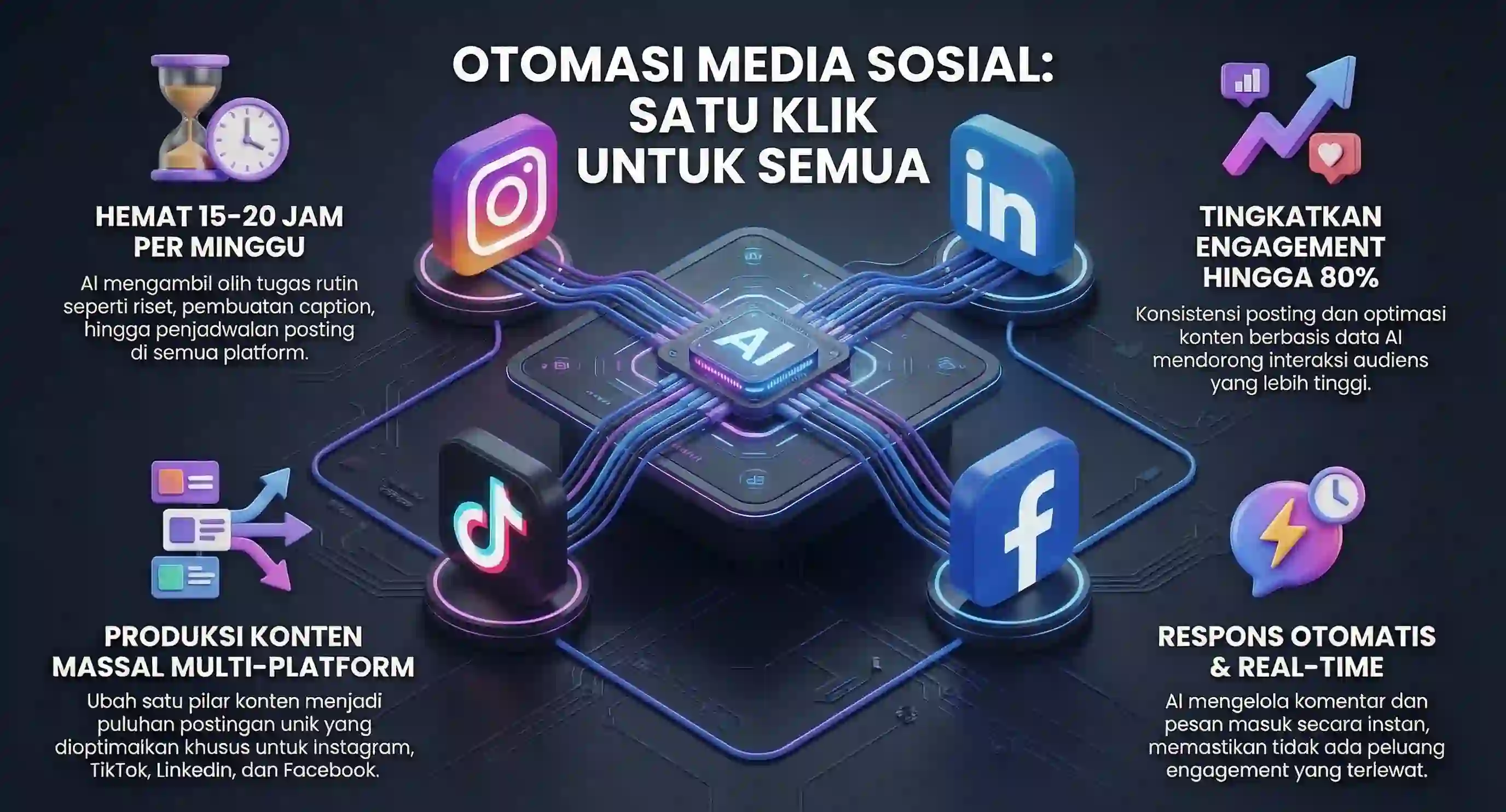 Training AI untuk Social Media Automation